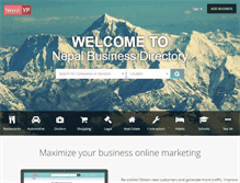 Tablet Screenshot of nepalyp.com